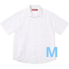 Supreme Pintuck S/S Shirt サイズM 半袖シャツ - メルカリ