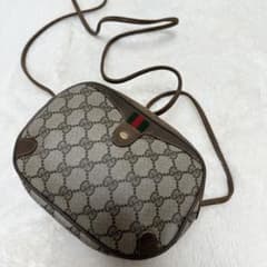 GUCCI オールドグッチ ショルダー バッグ シェリーライン GG柄 - メルカリ