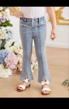 SHEIN キッズ フレアジーンズのサムネイル