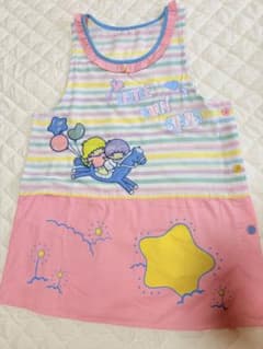 Little Twin Stars エプロン パステルボーダーのサムネイル