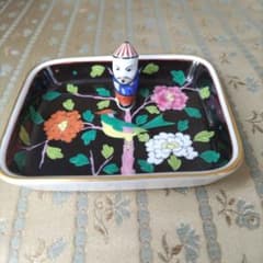 HEREND　ヘレンド　手描き　飾り付　長方形ミニトレイ m31489599812_1.jpg?1747814865