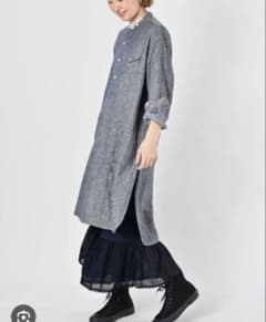 45R インド綿麻ダンガリー二重織の908オーシャンスモックシャツ 45rpm