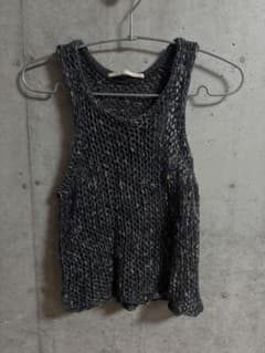 little&suzie メッシュニットタンクトップ - メルカリ