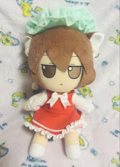 東方project 初期版 ふもふも 橙 ちぇん ぬいぐるみ - メルカリ