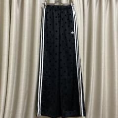 adidas WIDE LEG PANTS ブラック XSのサムネイル