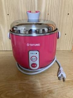 台湾 TATUNG 大同電鍋 3合 ステンレス 炊飯器 希少のサムネイル