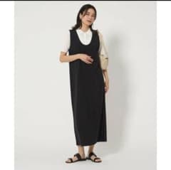 [Excellent Condition] green label relaxing Lean Cut Long Dress
