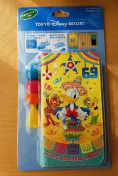 【新品】ドナルド★バースデー2020★スマホケース★ディズニーのサムネイル