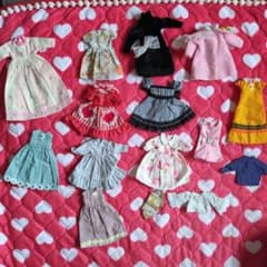 リカちゃん 着せ替え服 アウトフィット まとめ売り数十回か着せました。のサムネイル