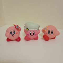 星のカービィ　フィギュア　ころんとソフビ　3個セット