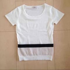 新品未使用！Fabulous ニットTシャツ(*^^*)のサムネイル