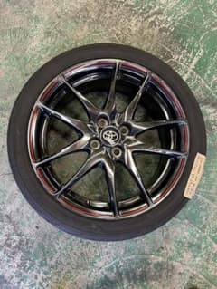 トヨタ純正 17“ヴィッツ GS アクア タイヤホイール 1本 - メルカリ