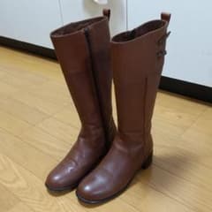 ミスティー マドラス 茶 ジョッキーブーツ 24㌢ 値下げのサムネイル