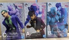 一番くじ　ジョジョの奇妙な冒険　A賞、B賞、C賞フィギュアセット+おまけあり