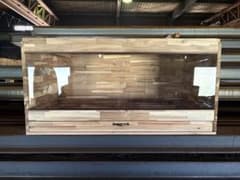 爬虫類ケージ 90×45×45 アカシア引き出しタイプ　爬虫類　ケージ 爬虫類ケージ 90×45×45 アカシア引き出しタイプ 爬虫類 ケージ - メルカリ