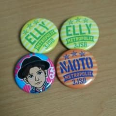 ELLY・NAOTO缶バッチのサムネイル