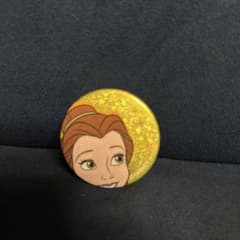 ディズニープリンセスパーティーモーメント　ベル　缶バッジのサムネイル