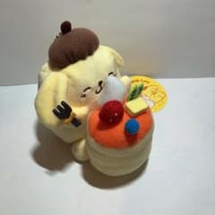 ポムポムプリンカフェ マスコット 原宿 限定 ぬいぐるみ パンケーキ