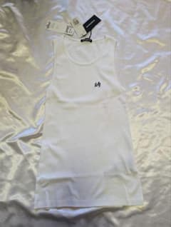新品未使用 ANN DEMEULEMEESTER タンクトップ ホワイト - メルカリ