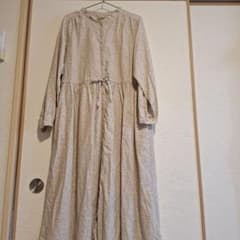 Samansa Mos2 小花柄 ロングワンピース 長袖のサムネイル