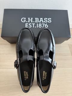新品】G.H.BASS メリージェーン ローファー ブラック - メルカリ