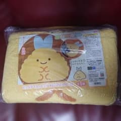 すみっコぐらし ビッグダイカットラグ あじふらいのしっぽD