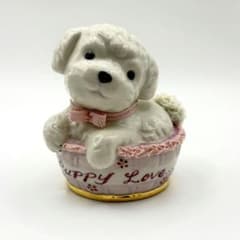 希少 美品☆アイリッシュドレスデン パピーラブ 2018 子犬 フィギュリン 希少 美品☆アイリッシュドレスデン パピーラブ 2018 子犬 フィギュ