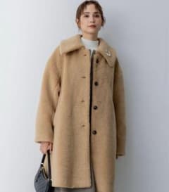 極美品❗️イタリア製　ボアコート　テディ 極美品】組曲 Kumikyoku テディボアコート Mサイズ - メルカリ