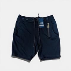 タグ付き》ムータマリン ショートパンツ ハーフパンツ 8ジップ