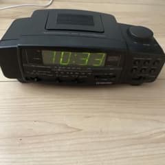 Maruman レトロ 時計付きラジオ maruman クロックラジオ AR-100T 目覚まし時計 マルマン - メルカリ