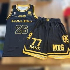 Bリーグ　仙台89ERS 金城茂之選手　実使用ユニフォーム　サイン入り　XL Bリーグ 仙台89ERS 金城茂之選手 実使用ユニフォーム サイン入り XL
