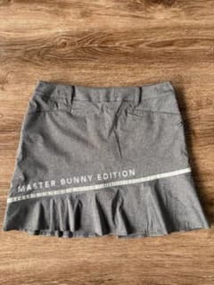MASTERBUNNYEDITION グレー フリル付き ゴルフスカート MASTER BUNNY EDITION ゴルフスカート グレー裾フリルSサイズ - メルカリ