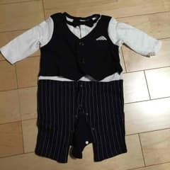 タキシード風ロンパースのサムネイル