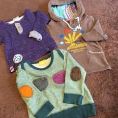 90サイズトップス3枚セットのサムネイル
