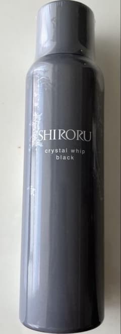 ◾︎新品◾︎シロル クリスタルホイップ ブラック 120g 炭酸 洗顔料
