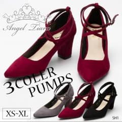 パンプス ボルドーのサムネイル