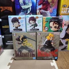 3】鬼滅の刃 プライズフィギュアまとめ売り❗ お値下げ不可❌匿名配送