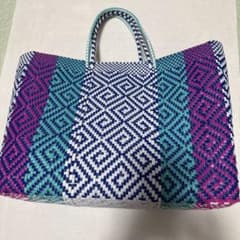 メキシコ オアハカ直送 メルカドバッグ 特大 - メルカリ