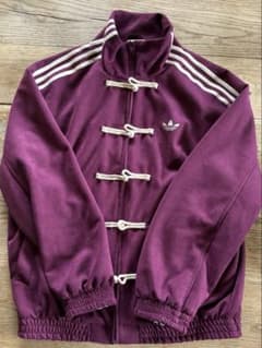 adidas アディダス 中国限定 蛇年トラックジャケットパープル Mサイズ