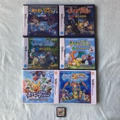 セ*カ様 ポケモン不思議のダンジョン ソフト6本セット ポケモンレンジャーバトナのサムネイル