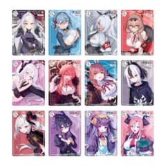 ブルーアーカイブ ふもコレ コラボ チェキ風クリアカード 12種 コンプセットのサムネイル