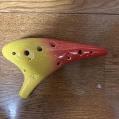 オカリナ 陶器製 グラデーションカラー 新品、箱付き - メルカリ