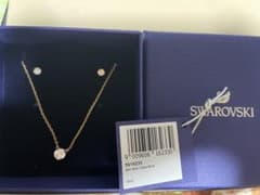 最終値下げ！スワロフスキー　SWAROVSKY ネックレス　ピアスのサムネイル
