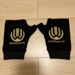 UVERworld グローブ 金色ロゴ - メルカリ