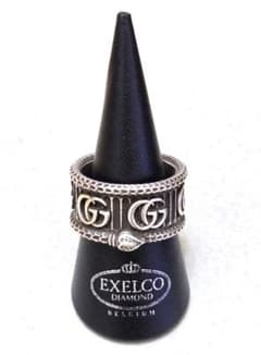 GUCCIグッチ　ダブルG スネーク　Ag925リング　21号　良品　43945 GUCCIグッチ ダブルG スネーク Ag925リング 21号 良品 43945 - メルカリ