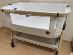 美品】hzdmj ベビーベット ベージュ - メルカリ