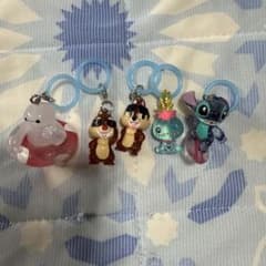“ディズニーキャラクター”めじるしアクセサリー SUMMER ５個コンプリートのサムネイル