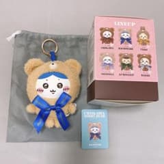 ハチワレ Kiramekko Teddy Bear ちいかわ ぬいぐるみ