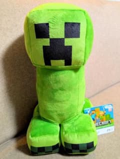 マインクラフト　BIGぬいぐるみ　クリーパー