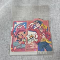 ONE PIECE 스티커 루피 초퍼 2장 세트